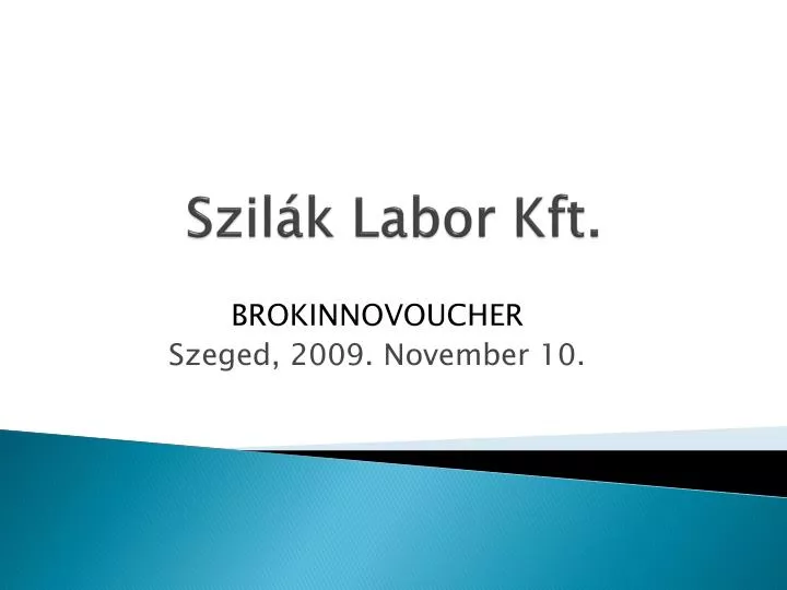 szil k labor kft