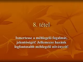 8 t tel