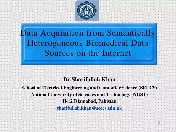 data acquisition from semantically heterogeneous biomedical data sources on the internet