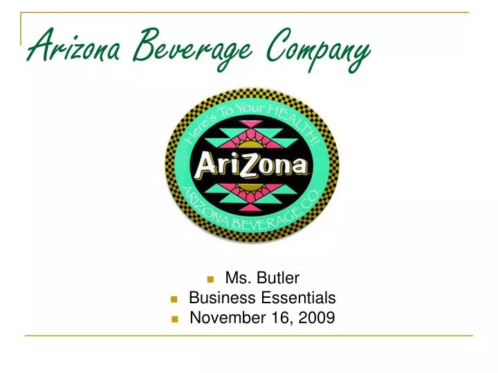 arizona beverage company