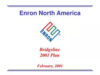 Bridgeline 2001 Plan