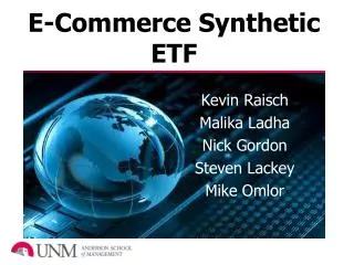 E-Commerce Synthetic ETF