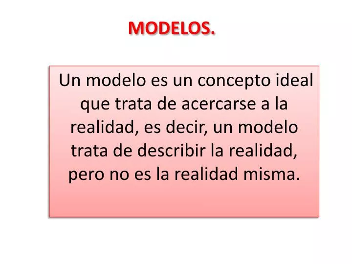 modelos
