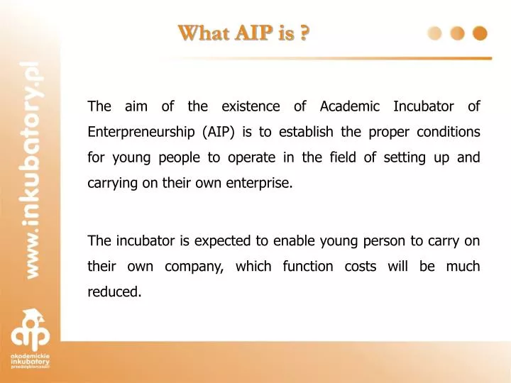 what aip is