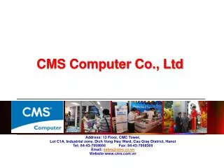 CMS Computer Co., Ltd
