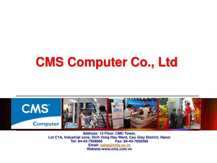 cms computer co ltd
