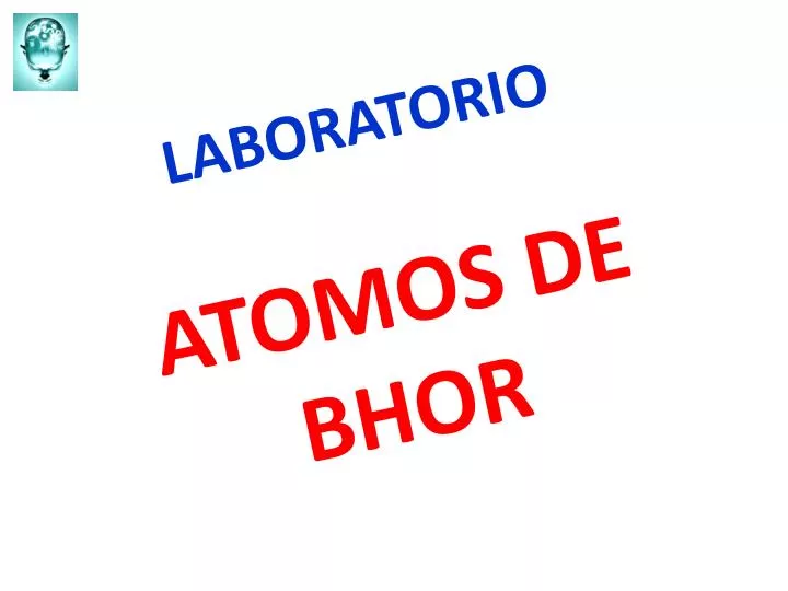 laboratorio atomos de bhor