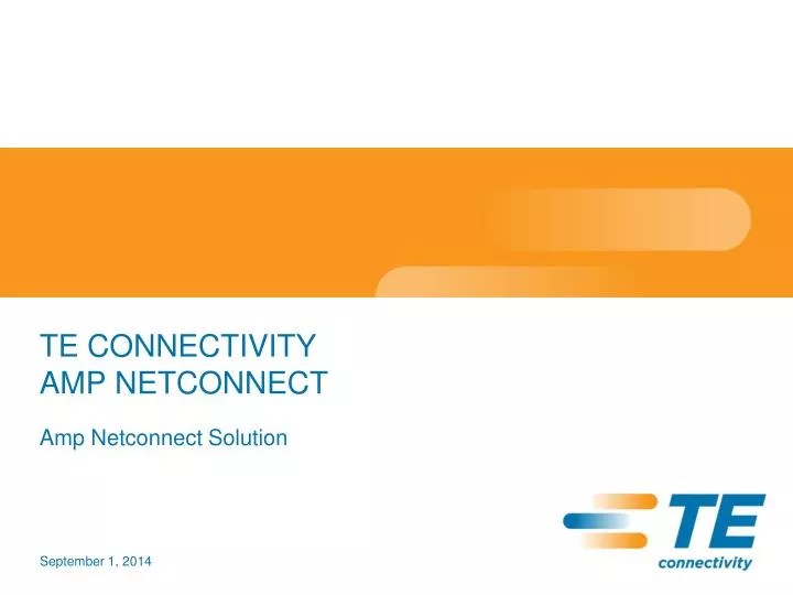 te connectivity amp netconnect