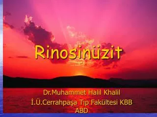rinosin zit