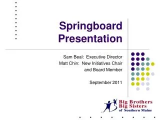 Springboard Presentation