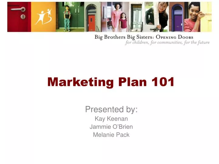 marketing plan 101