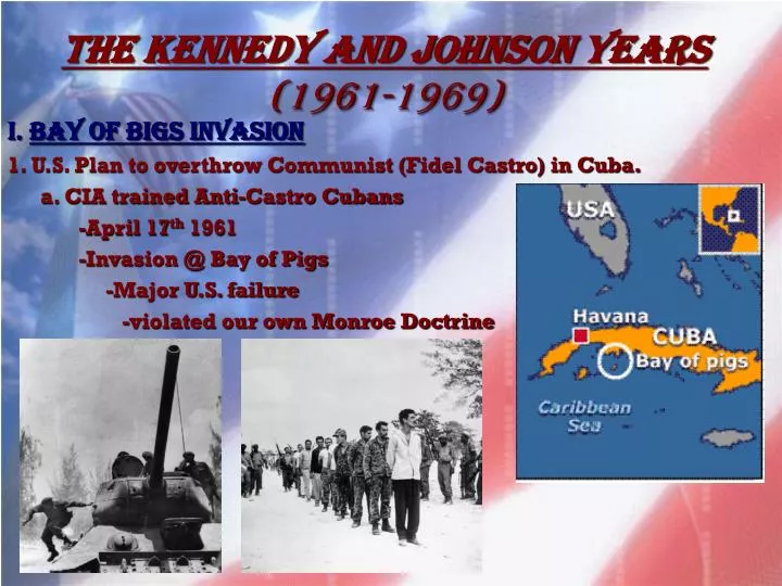 the kennedy and johnson years 1961 1969