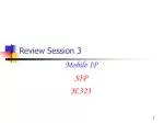 Review Session 3
