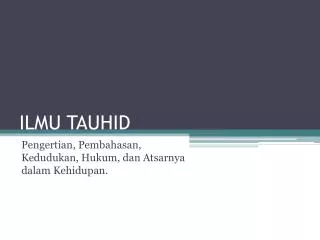 ilmu tauhid