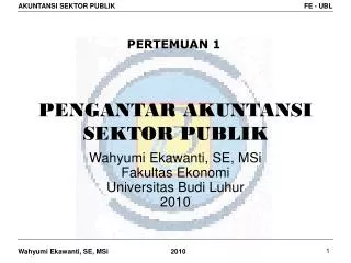 pengantar akuntansi sektor publik