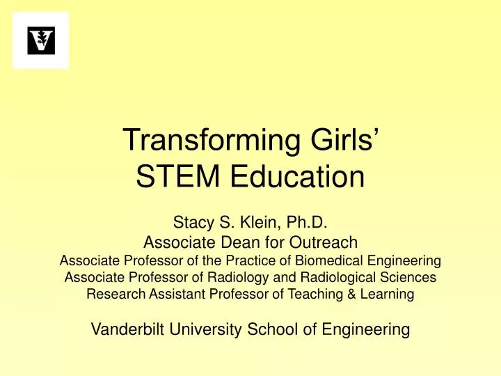 transforming girls stem education