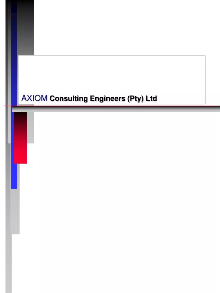 axiom consulting engineers pty ltd