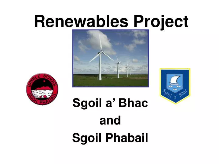 renewables project