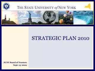 SUNY Board of Trustees Sept. 15, 2009