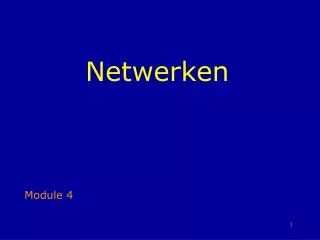 netwerken