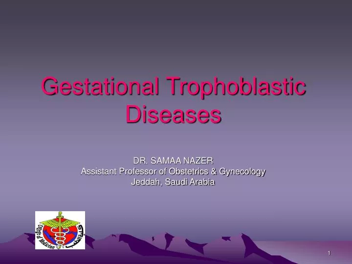 gestational trophoblastic diseases