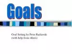 Goals - slide 1