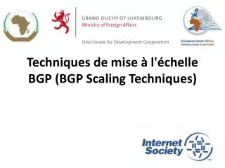 techniques de mise l chelle bgp bgp scaling techniques