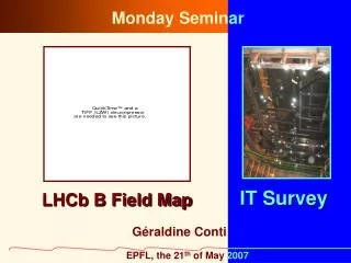 LHCb B Field Map