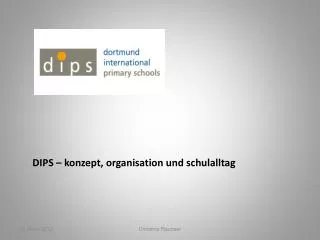 dips konzept organisation und schulalltag