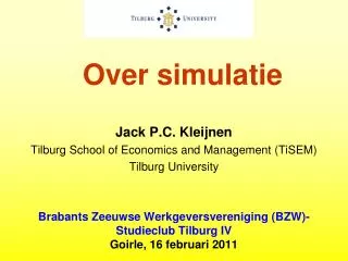 over simulatie