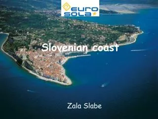 Slovenian coast