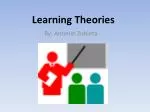 Learning Theories - slide 1