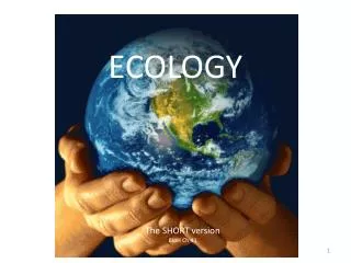 ECOLOGY