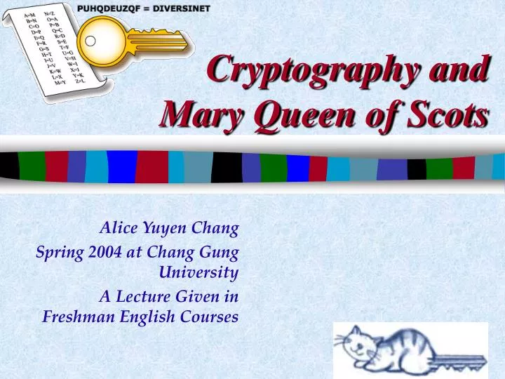cryptography and mary queen of scots