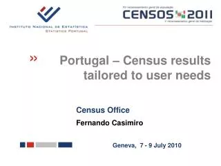 Census Office Fernando Casimiro