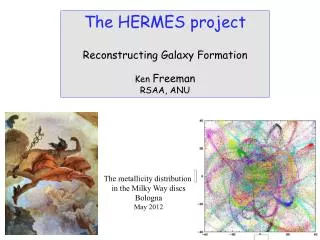 The HERMES project Reconstructing Galaxy Formation Ken Freeman RSAA, ANU