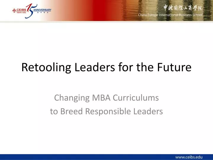 retooling leaders for the future