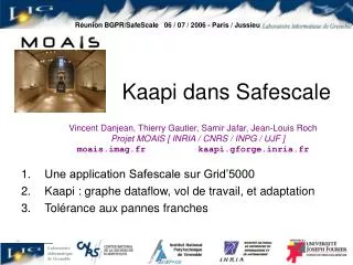 r union bgpr safescale 06 07 2006 paris jussieu