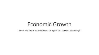 Economic Growth