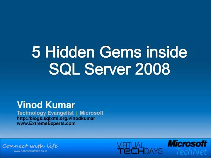 5 hidden gems inside sql server 2008