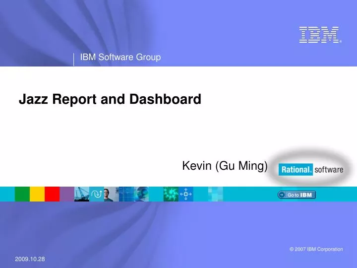 jazz report and dashboard
