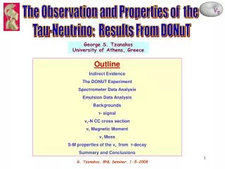 The Observation and Properties of the Tau-Neutrino: Results From DONuT