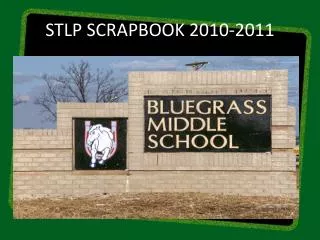 STLP SCRAPBOOK 2010-2011