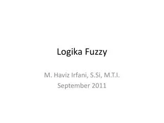 logika fuzzy
