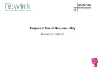 Corporate Social Responsibility Best practice explained