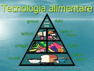 tecnologia alimentare