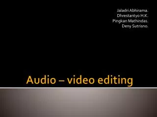 jaladri abhirama dhrestantyo h k pingkan mathindas deny sutrisno