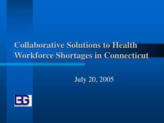 Collaborative Solutions to Health Workforce Shortages in Connecticut