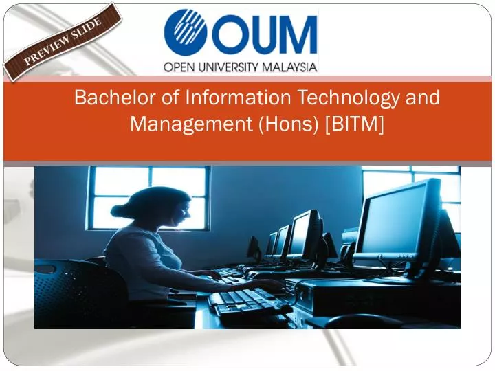 bachelor of information technology and management hons bitm