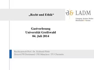 recht und ethik